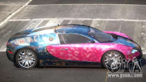 Bugatti Veyron 16.4 RT PJ4 for GTA 4
