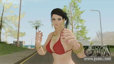 Zafina Bikini (Red) for GTA San Andreas