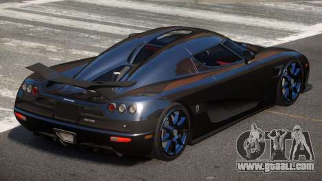 Koenigsegg CCXR TI for GTA 4
