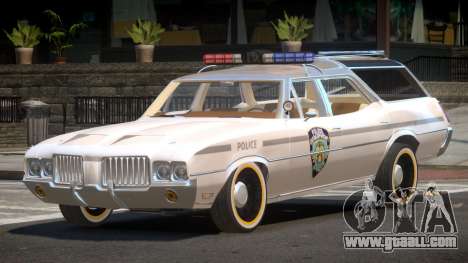 Oldsmobile Vista Cruiser RS Police for GTA 4