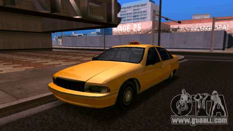 Chevrolet Caprice 1993 Taxi SA Style for GTA San Andreas