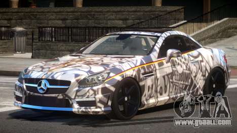 Mercedes SLK55 RG38 PJ1 for GTA 4
