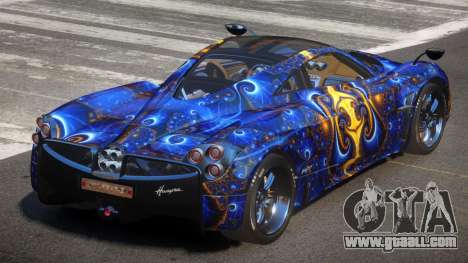 Pagani Huayra GBR PJ3 for GTA 4