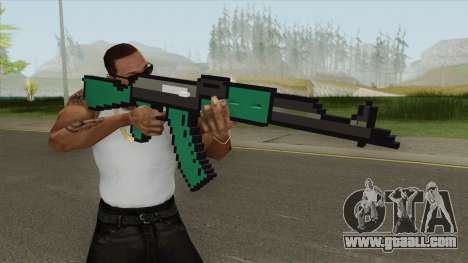 AK47 Pixels (Minecraft) for GTA San Andreas