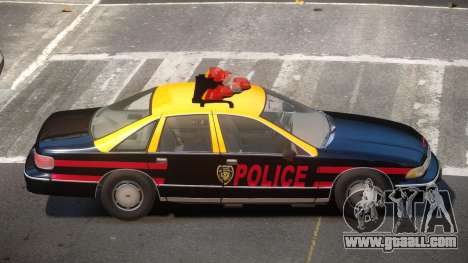 1995 Chevrolet Caprice Police for GTA 4