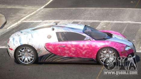 Bugatti Veyron 16.4 RT PJ2 for GTA 4