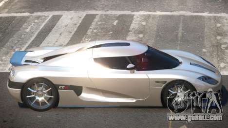 Koenigsegg CCX S-Tuned for GTA 4