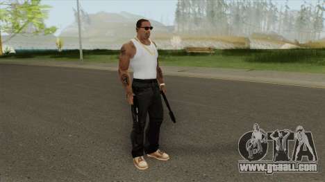 Sawed-Off Shotgun GTA V (Black) for GTA San Andreas