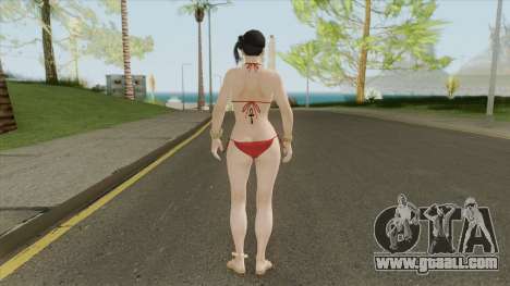 Zafina Bikini (Red) for GTA San Andreas