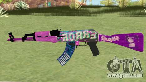 AK-47 (Aesthetic Bruh) for GTA San Andreas