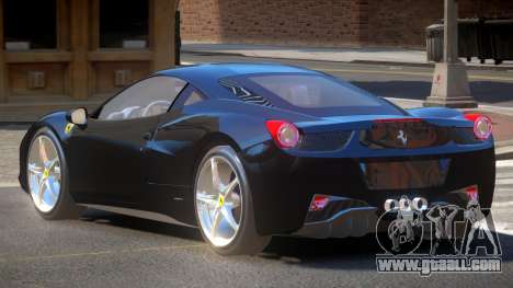 Ferrari 458 JF for GTA 4