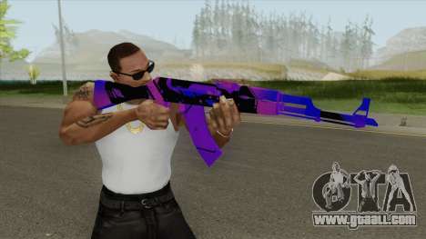 AK-47 (Purple) for GTA San Andreas