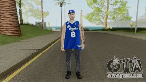 Random Male V1 (Los Angeles Lakers) for GTA San Andreas