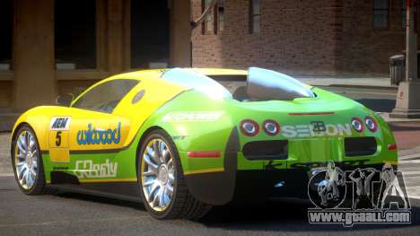 Bugatti Veyron 16.4 S-Tuned PJ4 for GTA 4