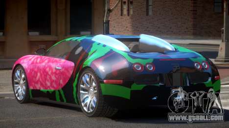 Bugatti Veyron 16.4 RT PJ5 for GTA 4
