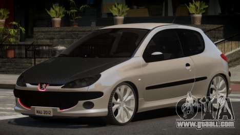 Peugeot 206 Tuned V1.0 for GTA 4