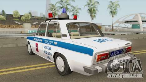 VAZ 2106 DPS (Police of Moscow) for GTA San Andreas