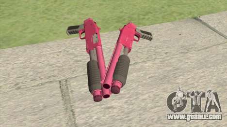 Sawed-Off Shotgun GTA V (Pink) for GTA San Andreas