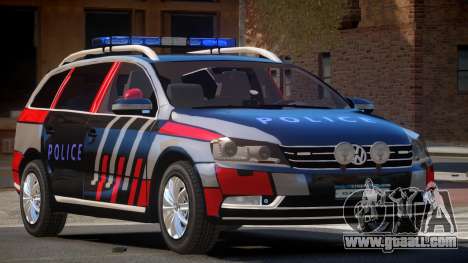 Volkswagen Passat UL Police for GTA 4