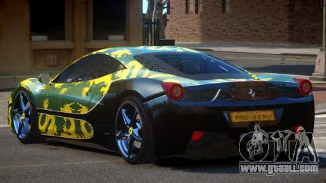 Ferrari 458 SRI-37 PJ2 for GTA 4