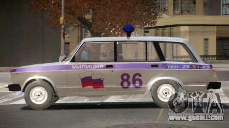 VAZ 2104 Police for GTA 4