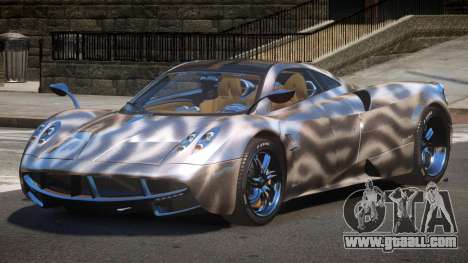 Pagani Huayra GBR PJ4 for GTA 4