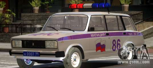 Ваз 2104 полиция