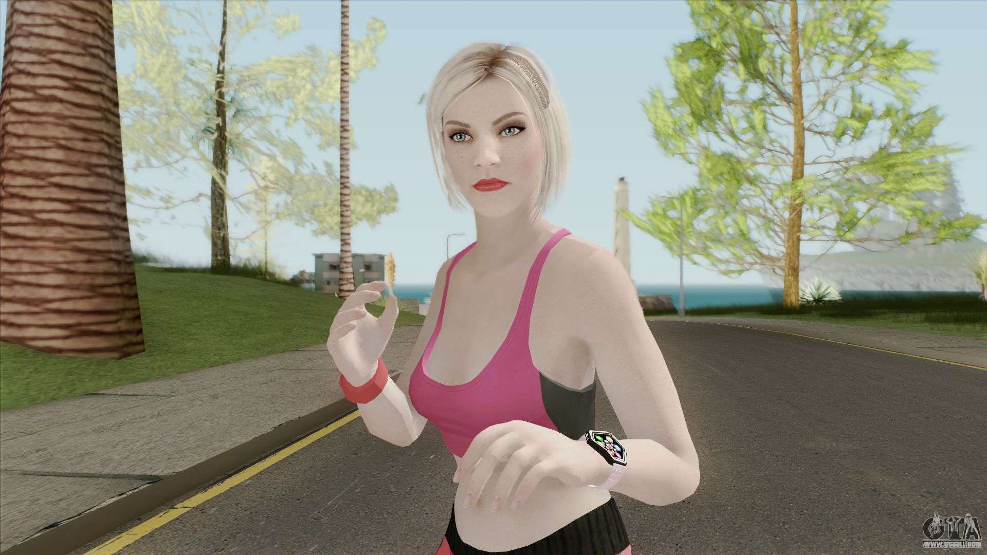 Random Female  Skin  V4 Sport Gym for GTA  San Andreas