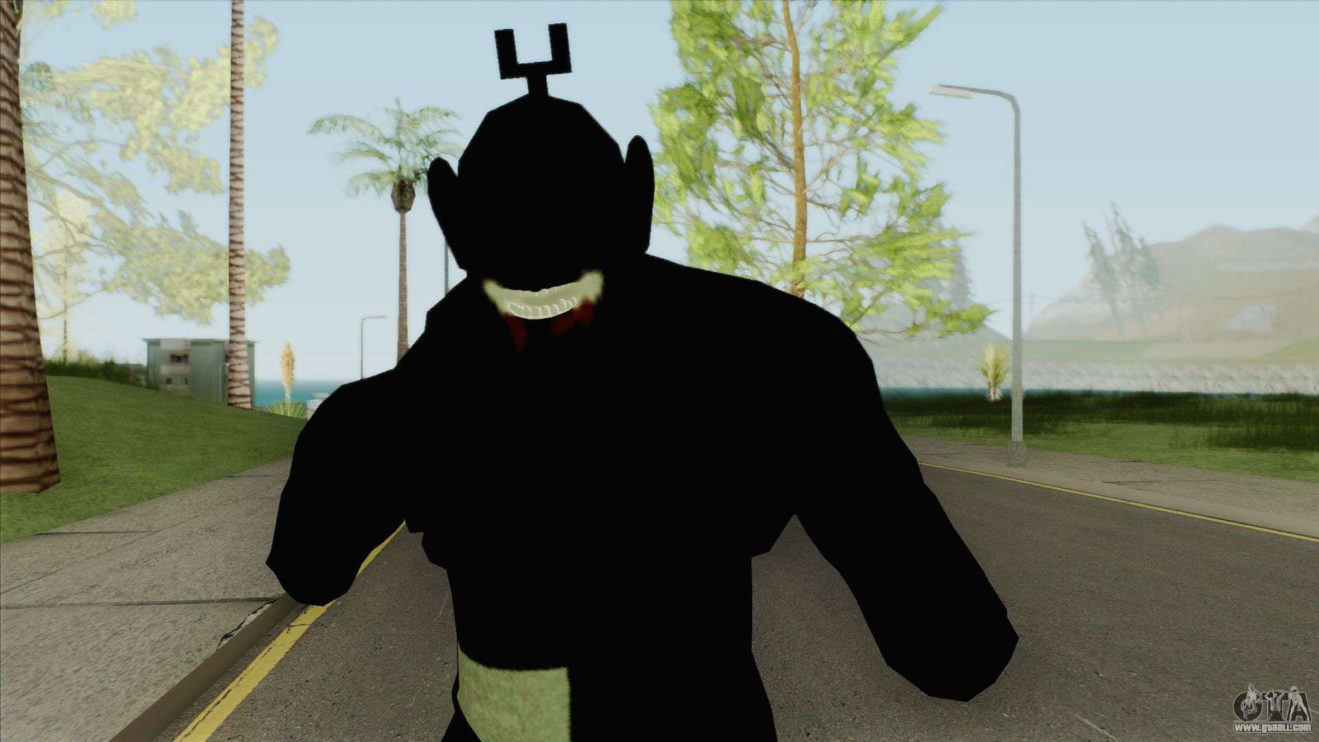 Shadow Tubbie (SlendyTubbies 3) for GTA San Andreas