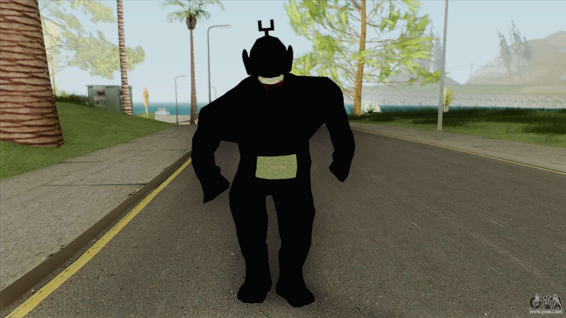 Shadow Tubbie (SlendyTubbies 3) for GTA San Andreas