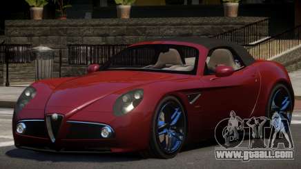 Alfa Romeo 8C SR for GTA 4