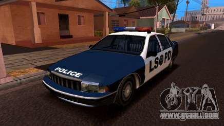Chevrolet Caprice 1993 LSPD SA Style for GTA San Andreas