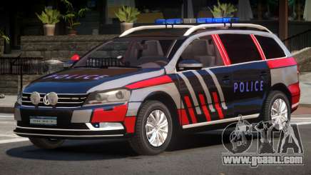 Volkswagen Passat UL Police for GTA 4