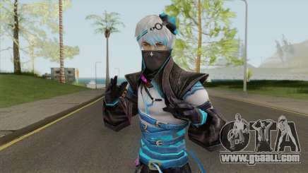 Artic Blue (Free Fire) for GTA San Andreas