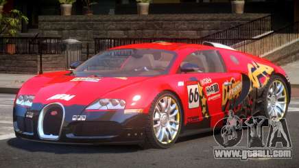 Bugatti Veyron 16.4 S-Tuned PJ2 for GTA 4