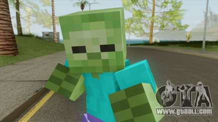 Zombie (Minecraft) for GTA San Andreas