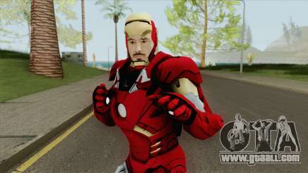 Iron Man Mark 7 (Unmasked) for GTA San Andreas