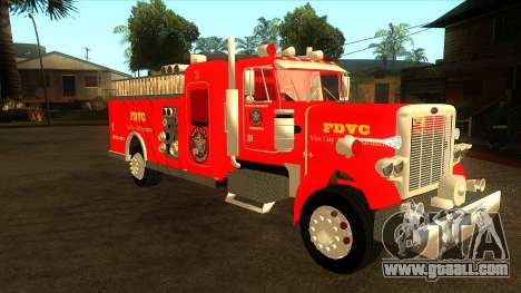 Peterbilt 379 Fire Truck for GTA San Andreas