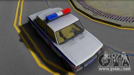 VAZ 2106 Police of Moscow for GTA San Andreas