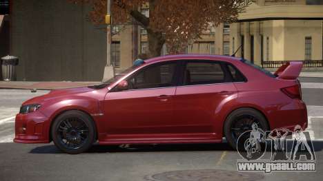 Subaru Impreza WRX SR for GTA 4