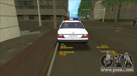 North Macedonian Police Mercedes for GTA Vice City