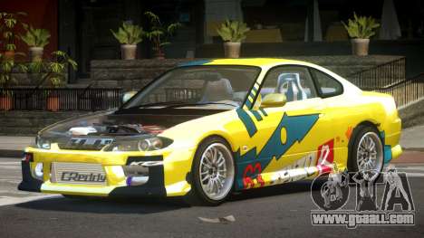 Nissan Silvia S15 M-Sport PJ1 for GTA 4