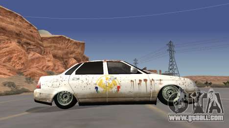 Rusty Lada Priora Dagestan for GTA San Andreas