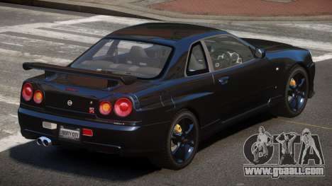Nissan Skyline R34 GT-Style for GTA 4