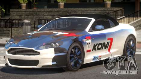 Aston Martin DBS Volante SR PJ4 for GTA 4