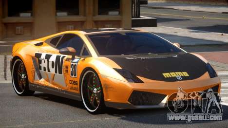 Lamborghini Gallardo LP560 MR PJ1 for GTA 4