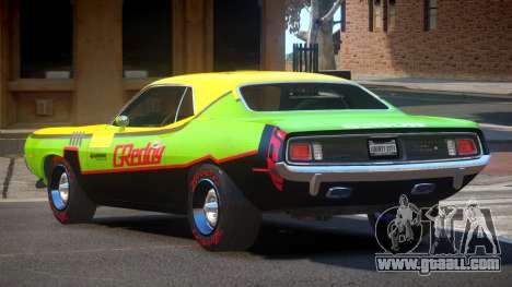 1969 Plymouth Cuda GT PJ4 for GTA 4