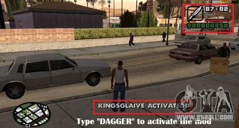Kingsglaive CJ for GTA San Andreas