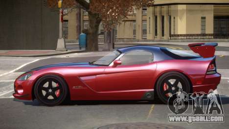 Dodge Viper SRT RG for GTA 4