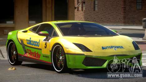Lamborghini Gallardo LP560 MR PJ2 for GTA 4